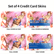 Load image into Gallery viewer, Naagisa Furukawa  Credit Card Skins (4-in-1 Pack)

