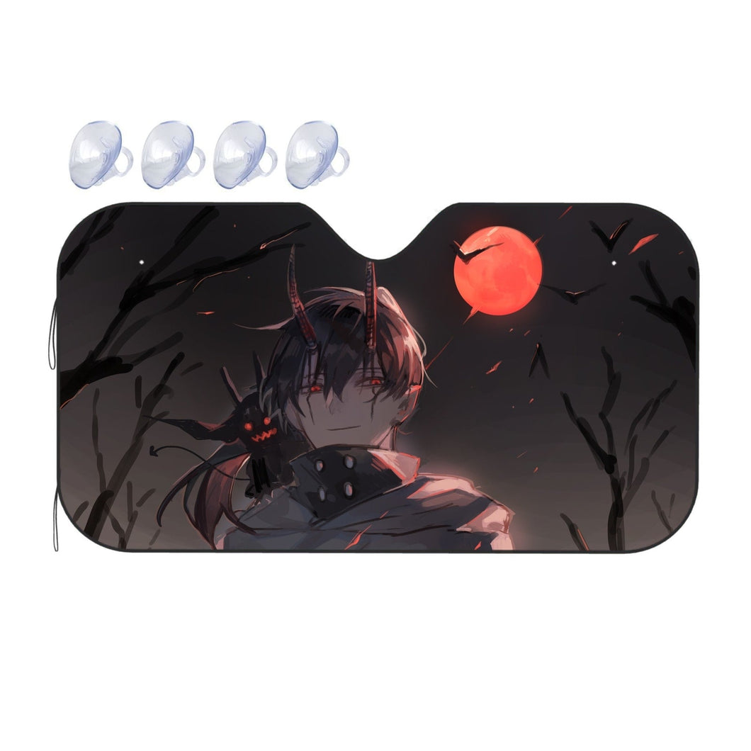 Nacht Black Clover  Car Sunshade