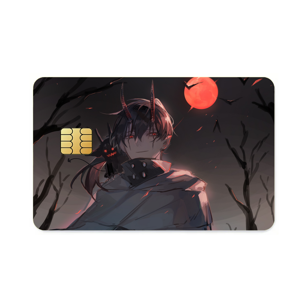 Nacht Black Clover  Credit Card Skins (4-in-1 Pack)