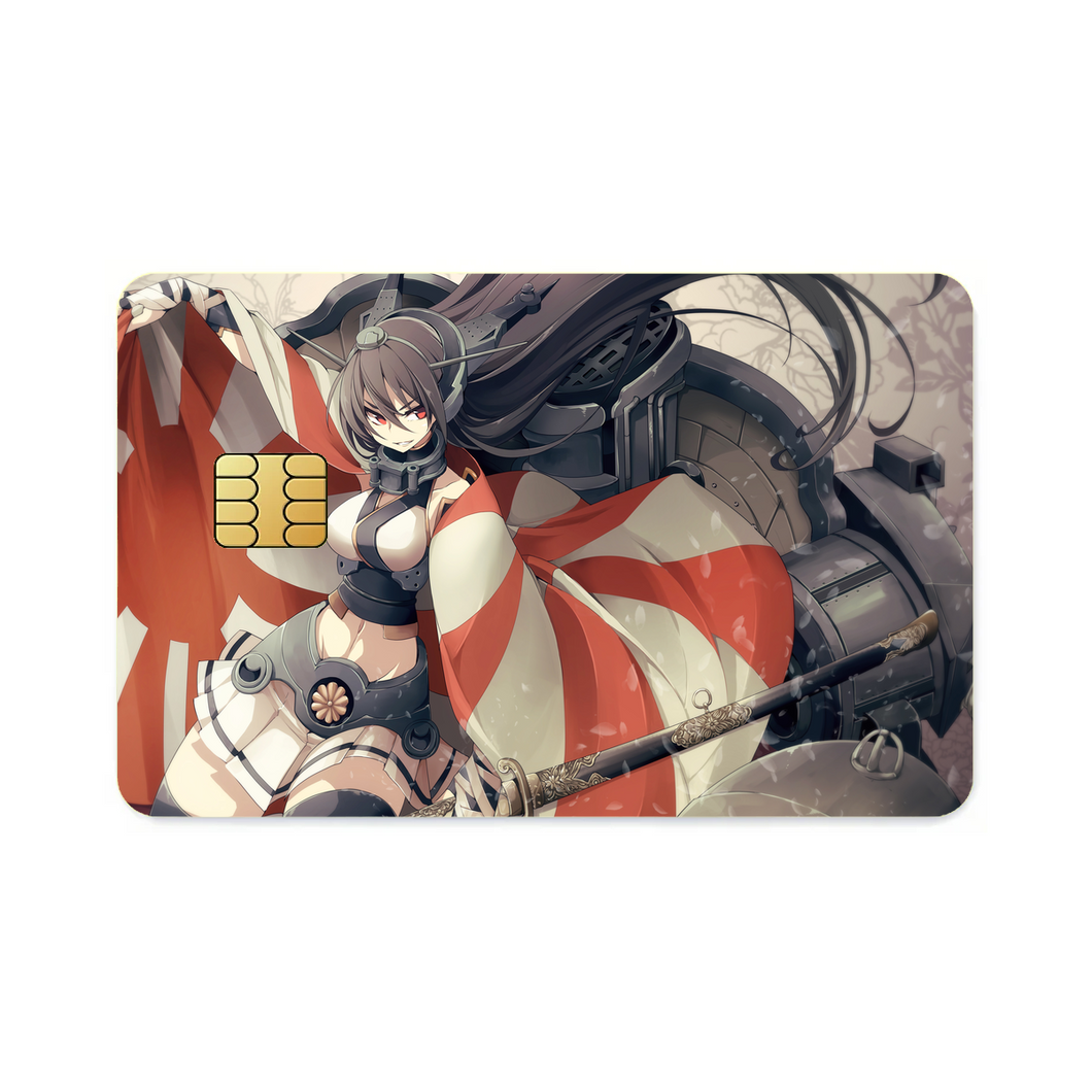 Nagato Class Battleship  Credit Card Skins (4-in-1 Pack)