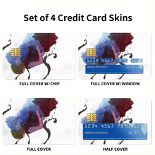 Load image into Gallery viewer, Nagisa and Kaede  Credit Card Skins (4-in-1 Pack)
