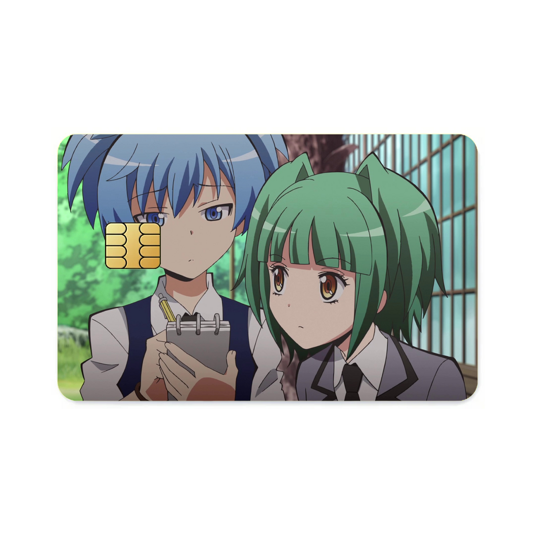 Nagisa and Kaede  Credit Card Skins (4-in-1 Pack)