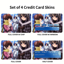 Load image into Gallery viewer, Nagisa Furukawa  Credit Card Skins (4-in-1 Pack)
