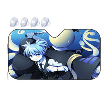 Load image into Gallery viewer, Nagisa Shiota and Koro-sensei  Car Sunshade

