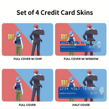 Load image into Gallery viewer, Nagisa to Karma - Ansatsu Kyoushitsu  Credit Card Skins (4-in-1 Pack)
