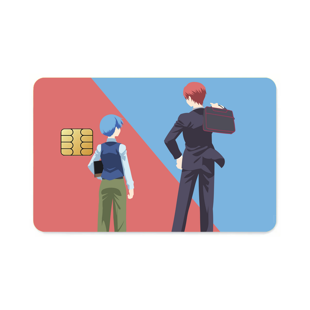 Nagisa to Karma - Ansatsu Kyoushitsu  Credit Card Skins (4-in-1 Pack)