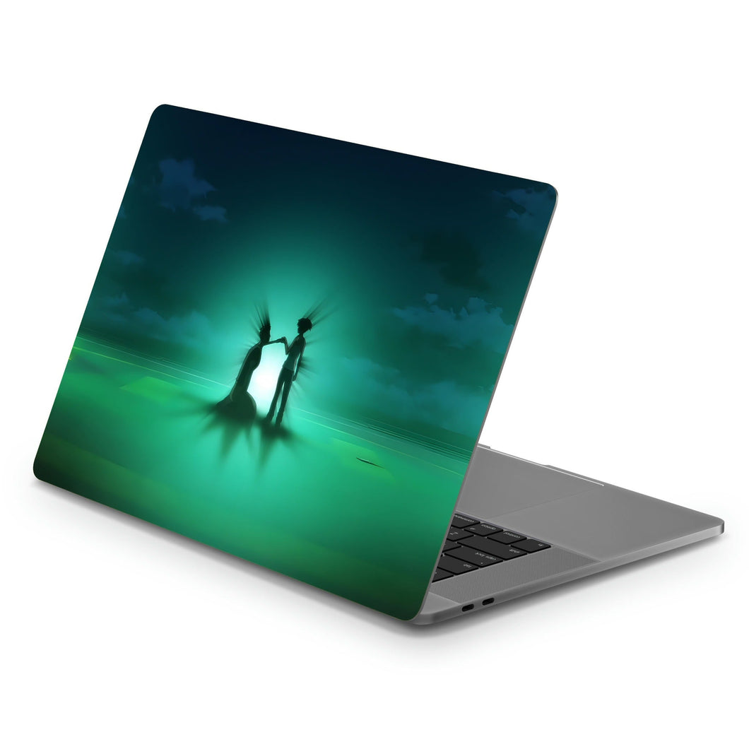 Nagisa VS Takaoka (Final Battle) Macbook Skin