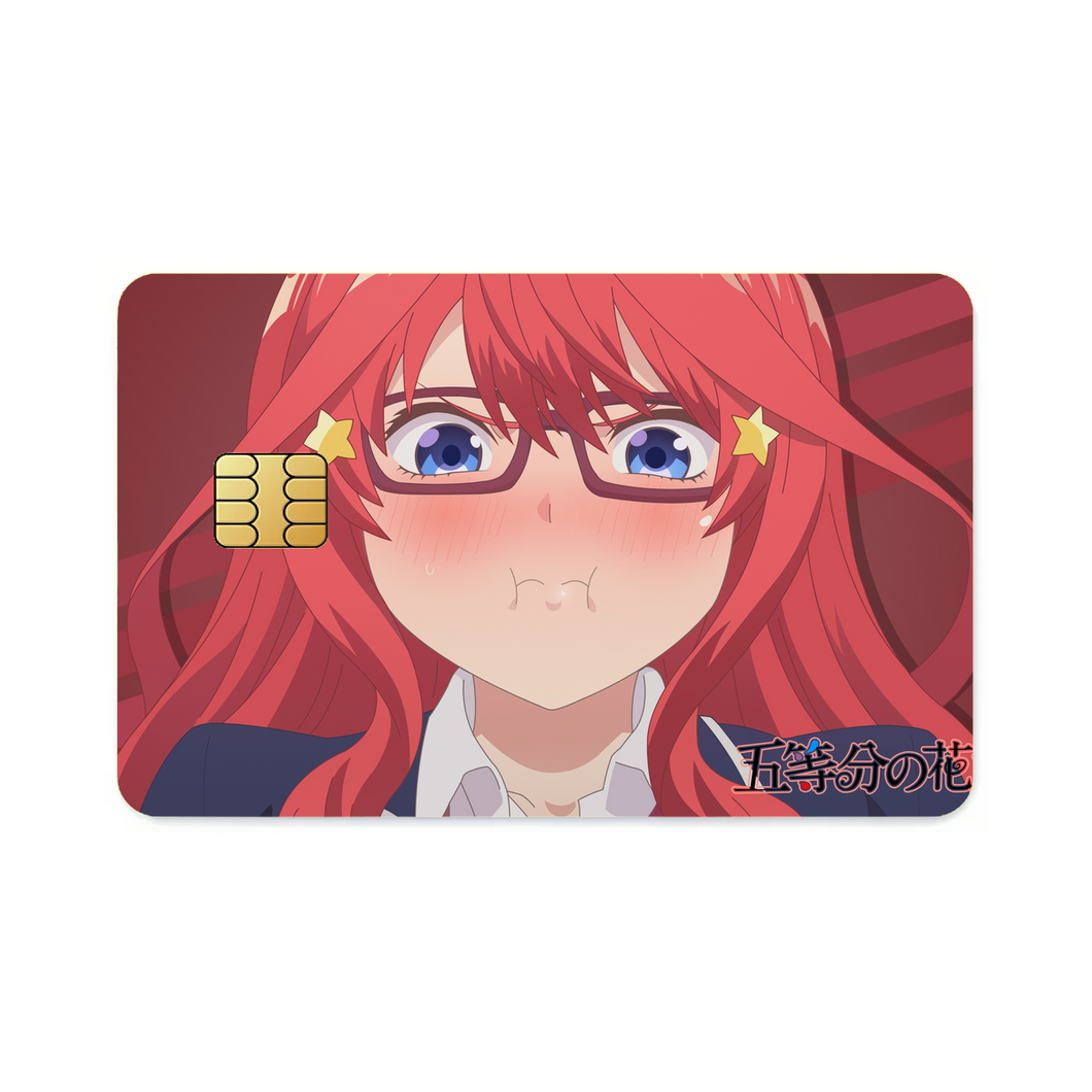 Nakano Itsuki  Credit Card Skins (4-in-1 Pack)