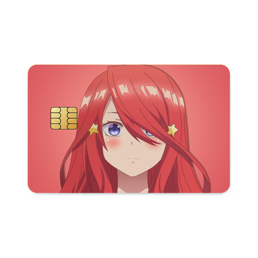 Nakano Itsuki  Credit Card Skins (4-in-1 Pack)