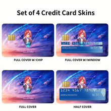 Load image into Gallery viewer, Nakano miku  Credit Card Skins (4-in-1 Pack)
