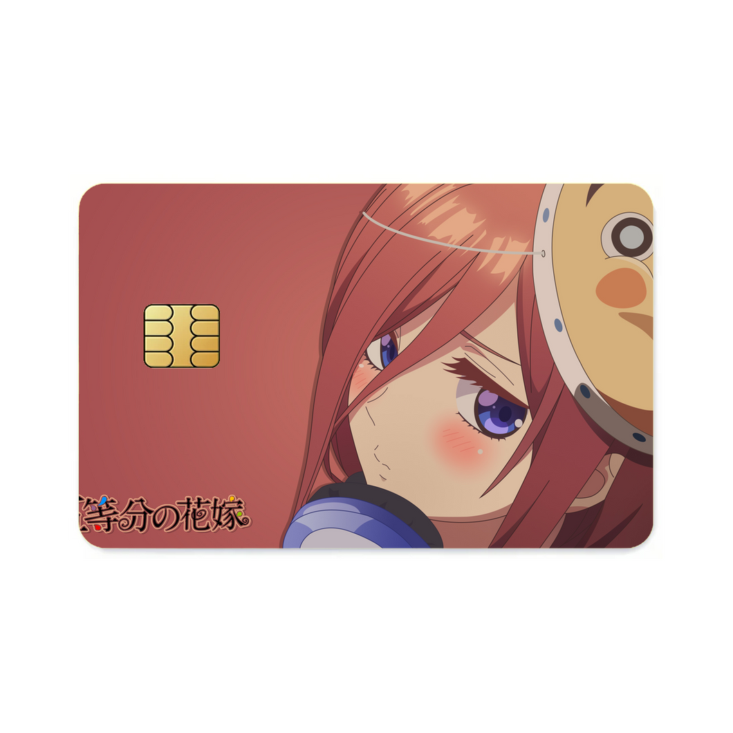 Nakano Miku  Credit Card Skins (4-in-1 Pack)