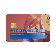 Load image into Gallery viewer, Nakano Miku  Credit Card Skins (4-in-1 Pack)
