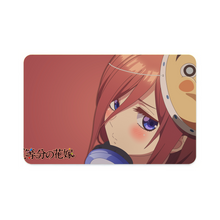 Load image into Gallery viewer, Nakano Miku  Credit Card Skins (4-in-1 Pack)
