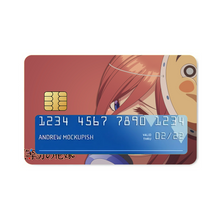 Load image into Gallery viewer, Nakano Miku  Credit Card Skins (4-in-1 Pack)
