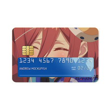Load image into Gallery viewer, Nakano Miku  Credit Card Skins (4-in-1 Pack)
