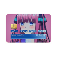 Load image into Gallery viewer, Nakano Nino  Credit Card Skins (4-in-1 Pack)

