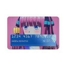 Load image into Gallery viewer, Nakano Nino  Credit Card Skins (4-in-1 Pack)
