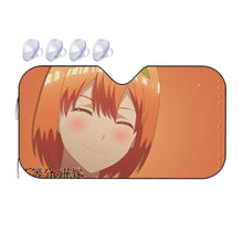 Load image into Gallery viewer, Nakano Yotsuba  Car Sunshade
