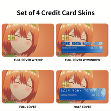 Load image into Gallery viewer, Nakano Yotsuba  Credit Card Skins (4-in-1 Pack)
