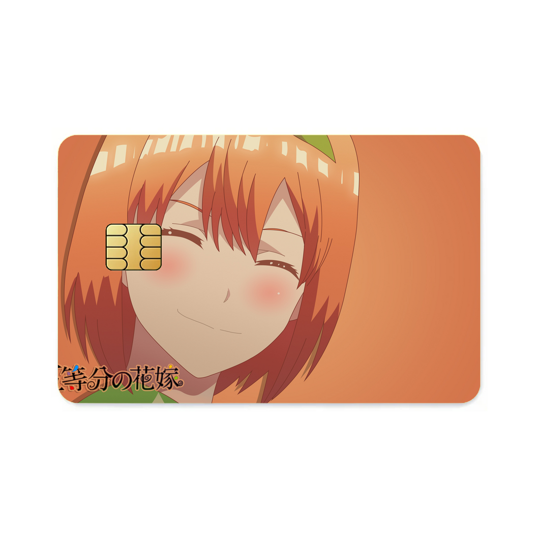 Nakano Yotsuba  Credit Card Skins (4-in-1 Pack)