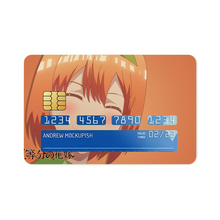 Load image into Gallery viewer, Nakano Yotsuba  Credit Card Skins (4-in-1 Pack)
