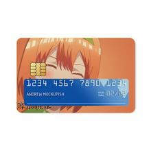 Load image into Gallery viewer, Nakano Yotsuba  Credit Card Skins (4-in-1 Pack)
