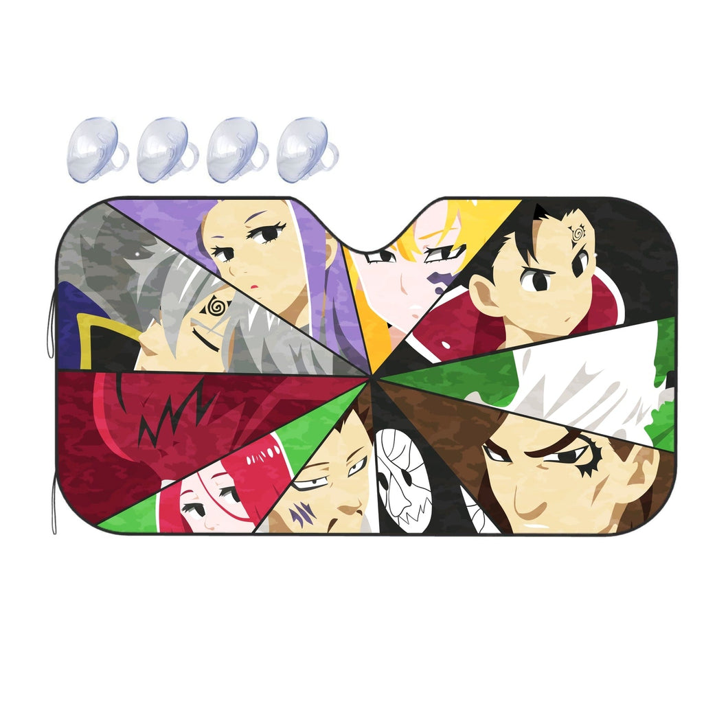Nanatsu no Taizai - The Ten Commandments  Car Sunshade
