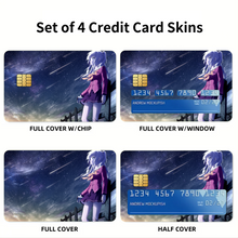 Load image into Gallery viewer, Nao Tomori and shooting stars  Credit Card Skins (4-in-1 Pack)
