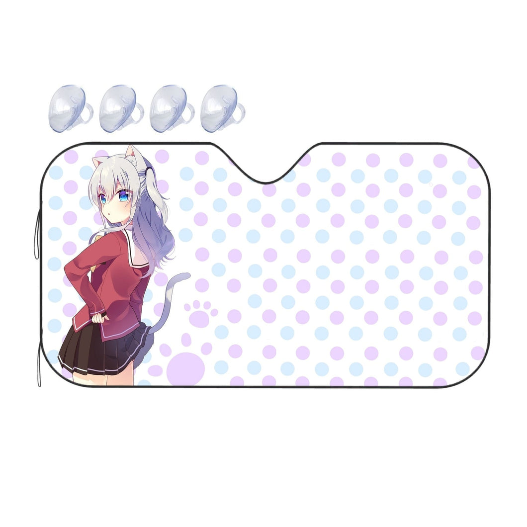 Nao Tomori Cat Style Car Sunshade