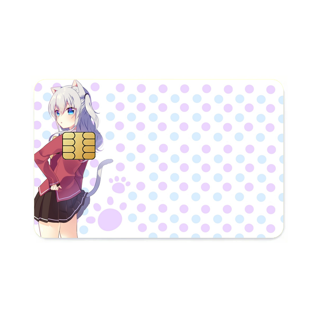 Nao Tomori Cat Style Credit Card Skins (4-in-1 Pack)
