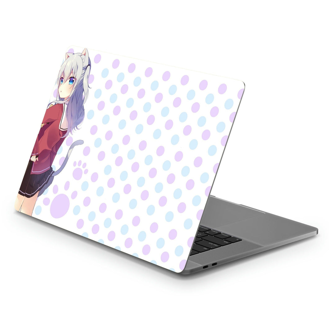Nao Tomori Cat Style Macbook Skin