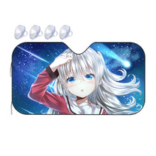 Load image into Gallery viewer, Nao Tomori cute face  Car Sunshade
