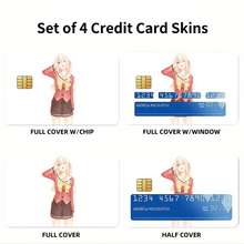 Load image into Gallery viewer, Nao Tomori full body  Credit Card Skins (4-in-1 Pack)
