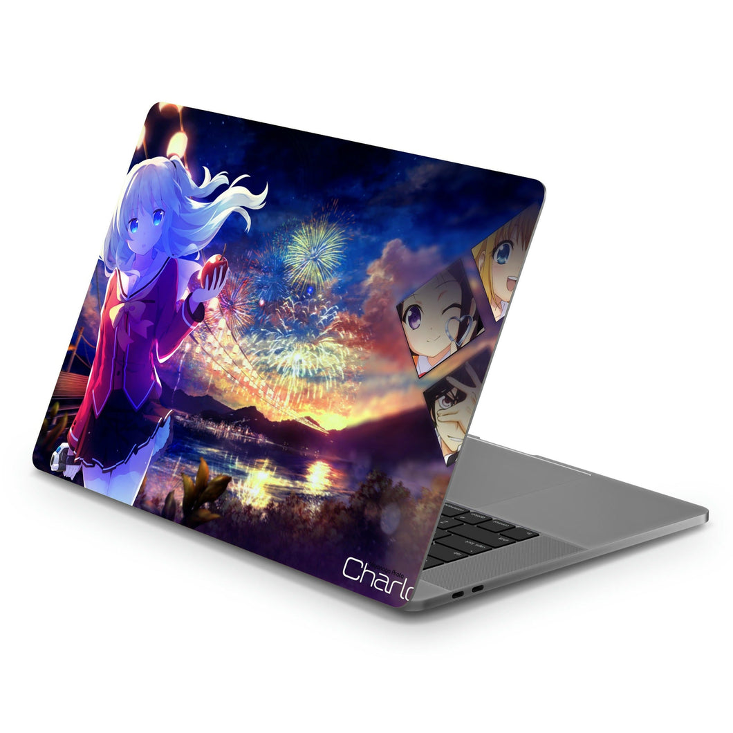 Nao Tomori holding a apple  Macbook Skin