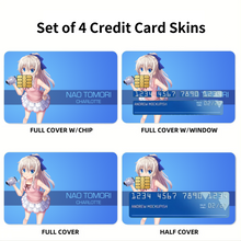 Load image into Gallery viewer, Nao Tomori holding a camera  Credit Card Skins (4-in-1 Pack)
