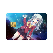 Load image into Gallery viewer, Nao Tomori holding a camera  Credit Card Skins (4-in-1 Pack)
