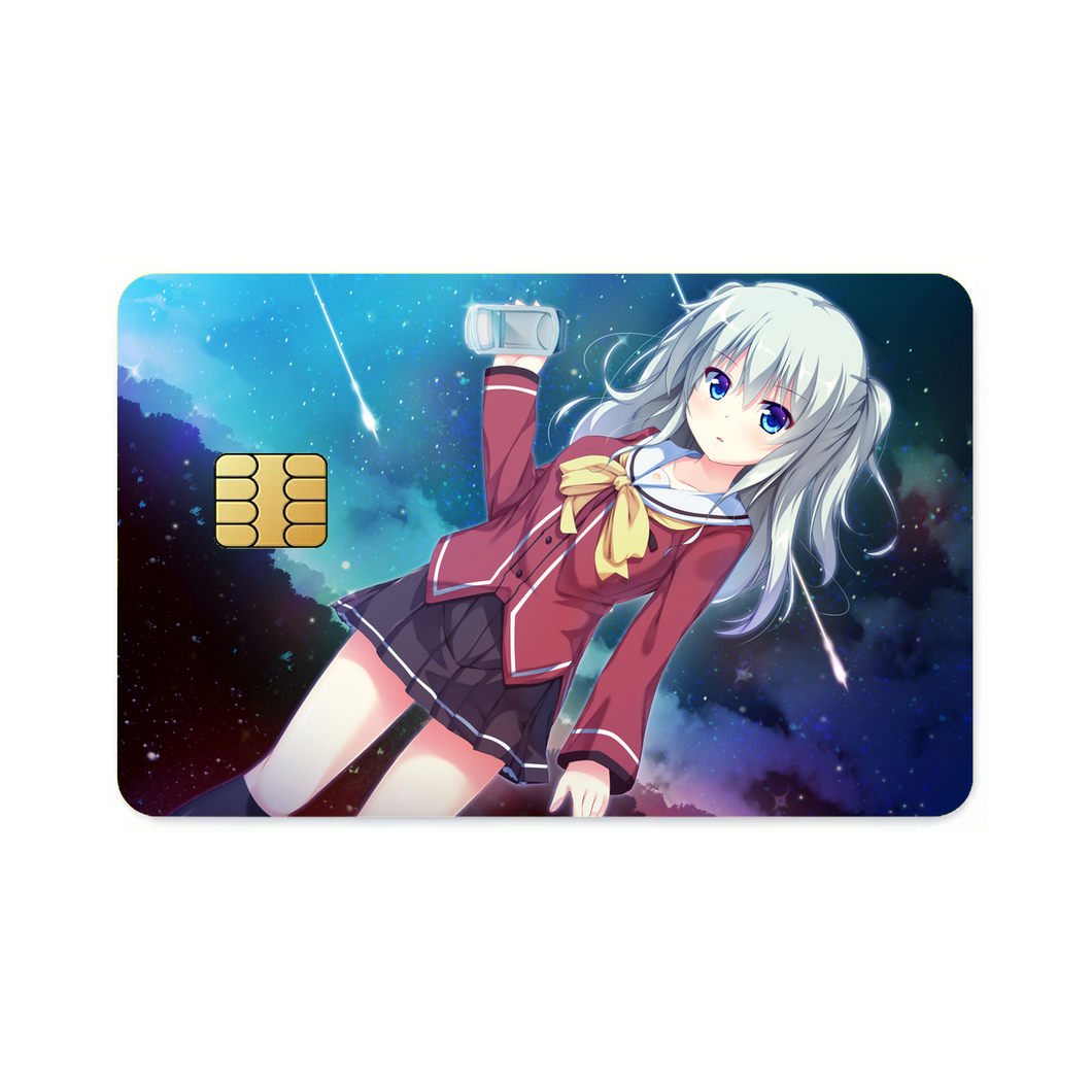Nao Tomori holding a camera  Credit Card Skins (4-in-1 Pack)