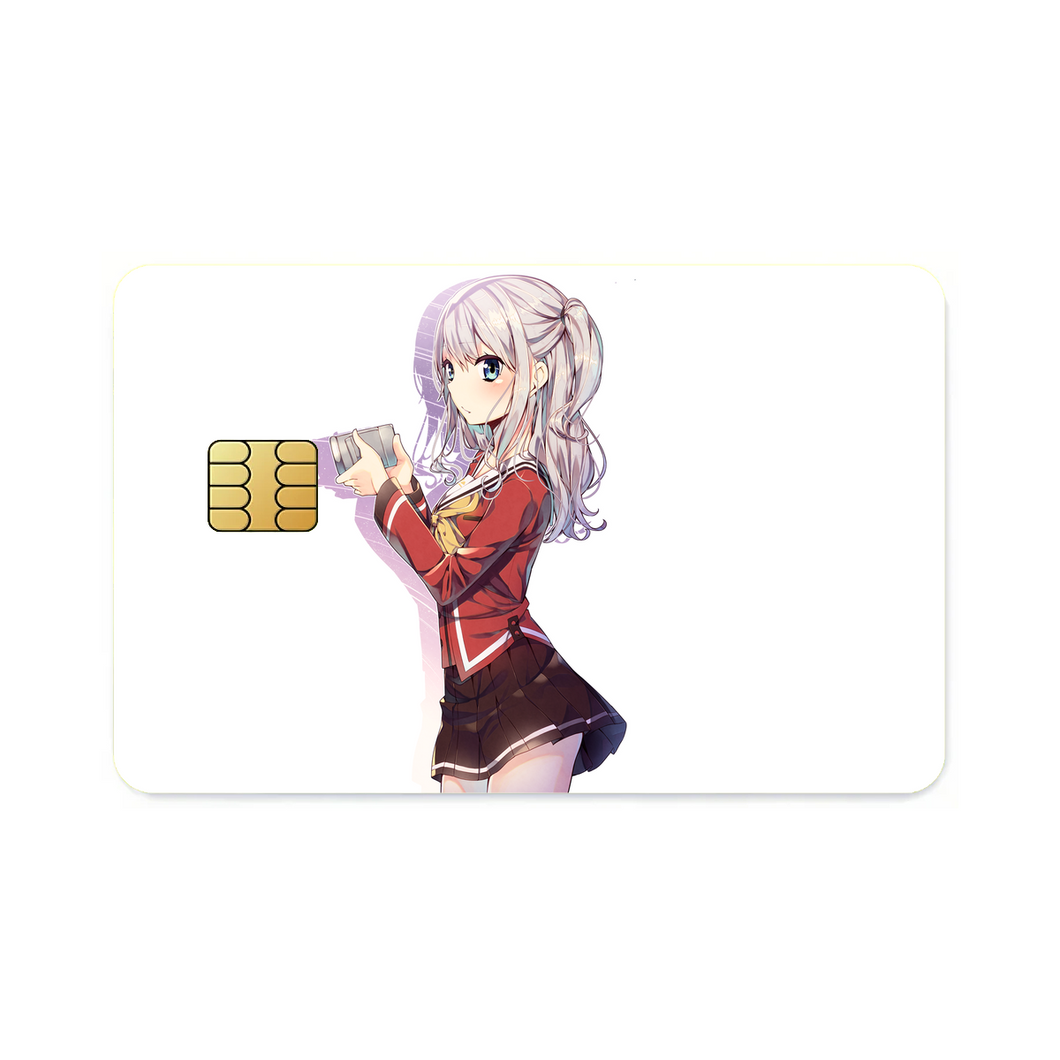 Nao Tomori holding a camera  Credit Card Skins (4-in-1 Pack)