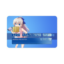 Load image into Gallery viewer, Nao Tomori holding a camera  Credit Card Skins (4-in-1 Pack)
