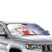 Load image into Gallery viewer, Nao Tomori listening to music  Car Sunshade
