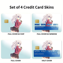 Load image into Gallery viewer, Nao Tomori looking back  Credit Card Skins (4-in-1 Pack)
