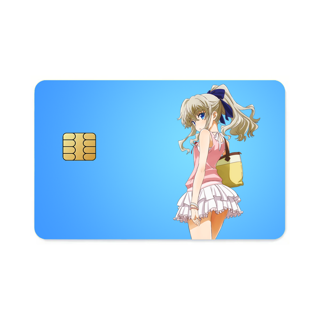 Nao Tomori looking back  Credit Card Skins (4-in-1 Pack)