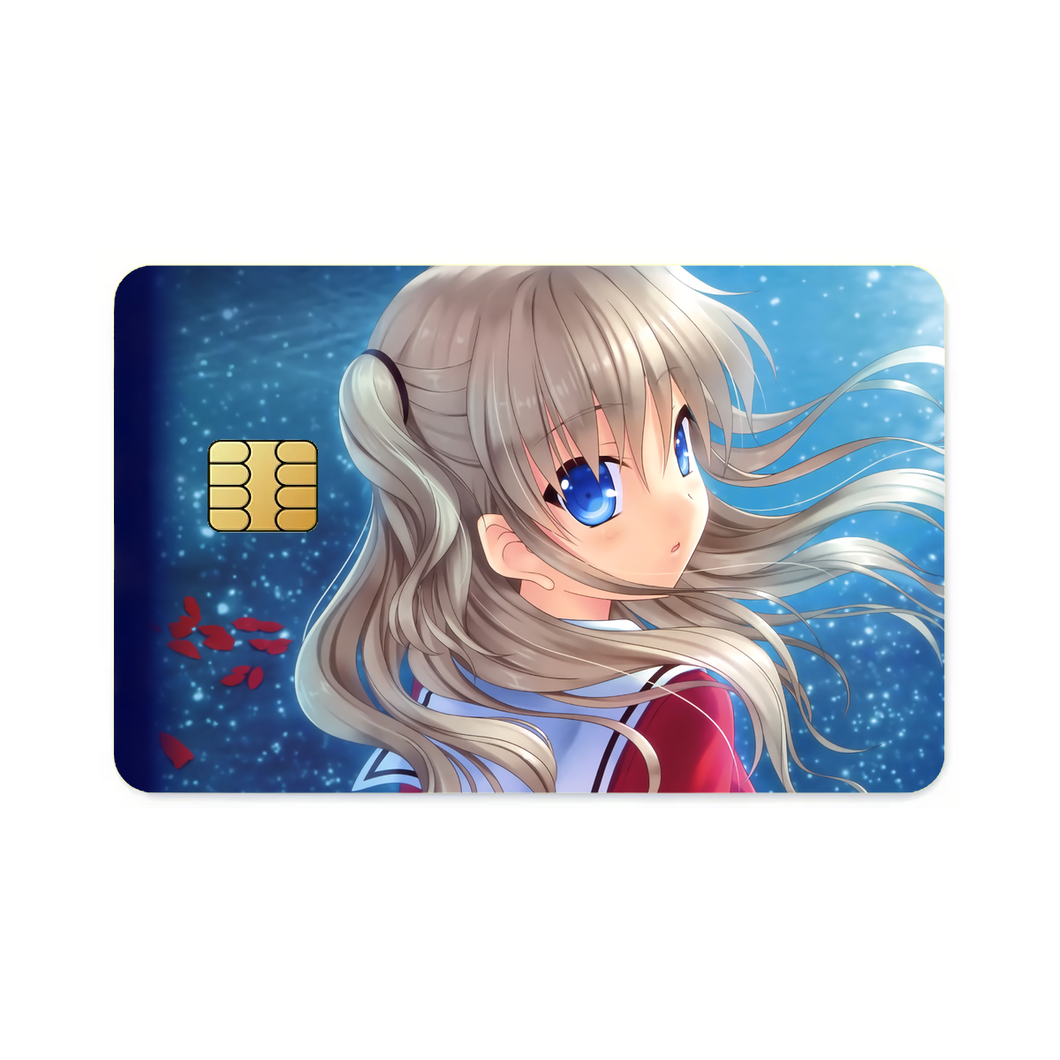 Nao Tomori looking back  Credit Card Skins (4-in-1 Pack)