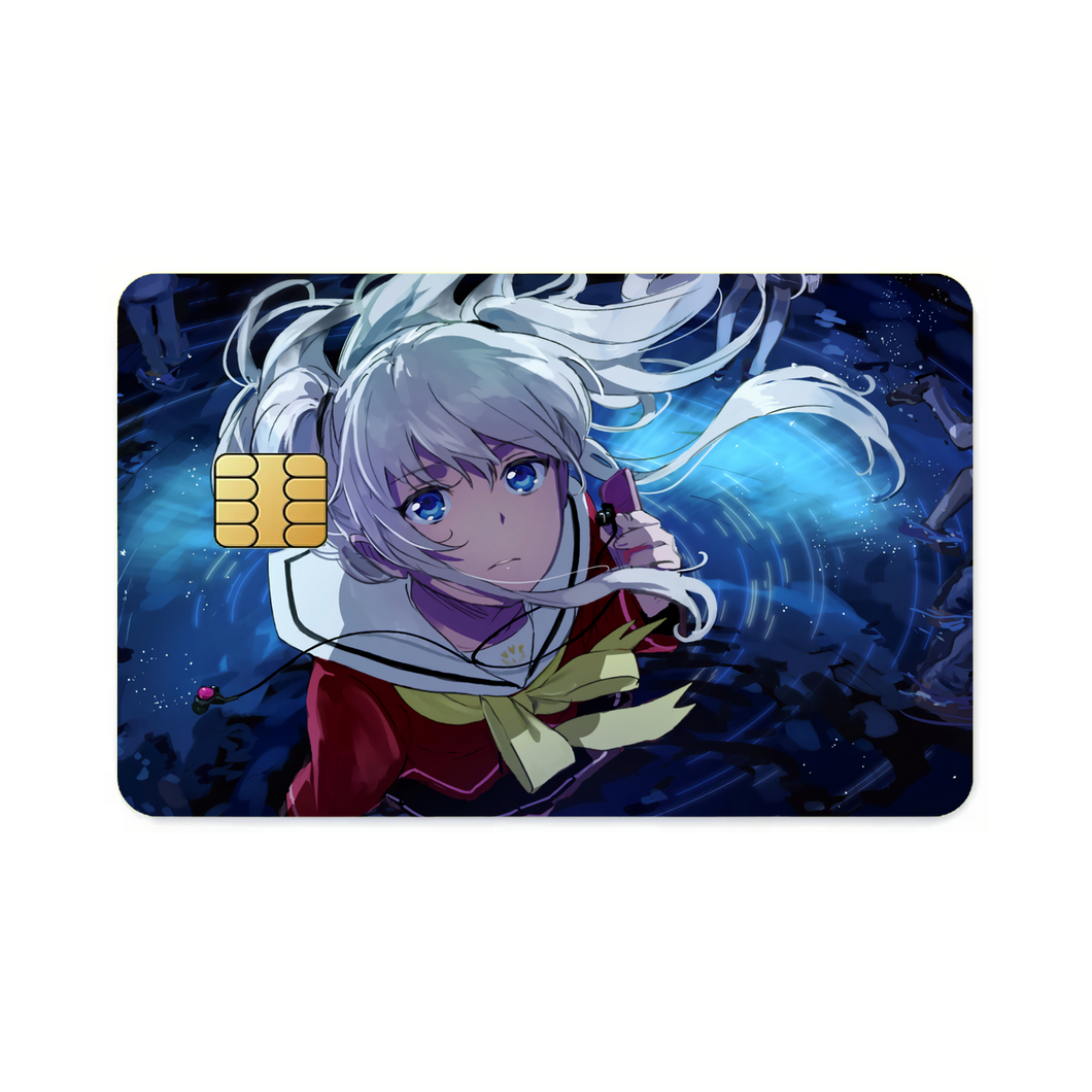 Nao Tomori looking up  Credit Card Skins (4-in-1 Pack)
