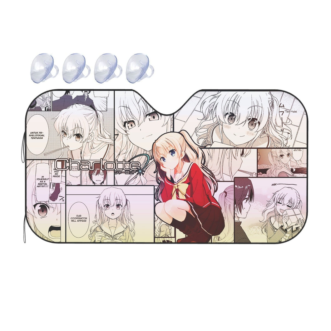 Nao Tomori Manga style  Car Sunshade