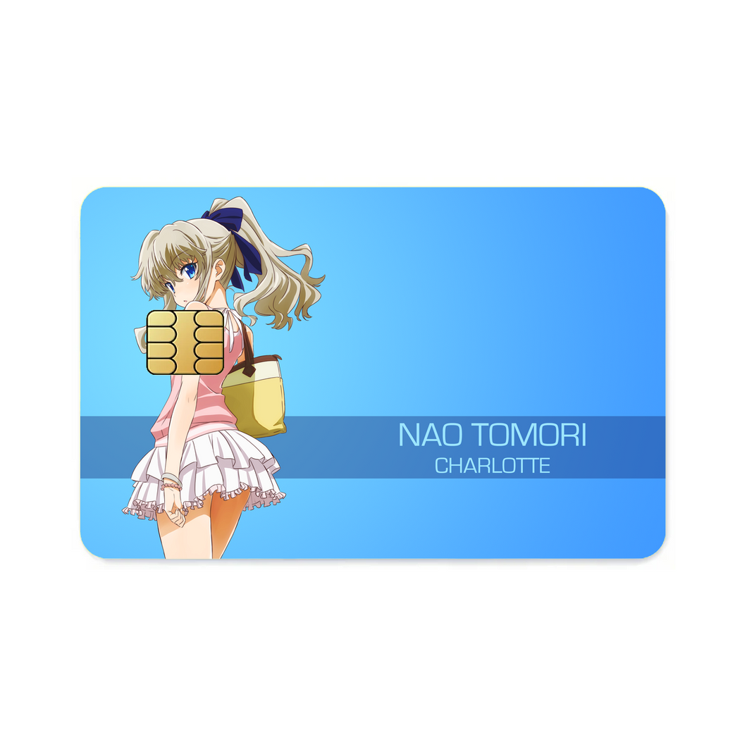 Nao Tomori NORMAL CLOTHES  Credit Card Skins (4-in-1 Pack)