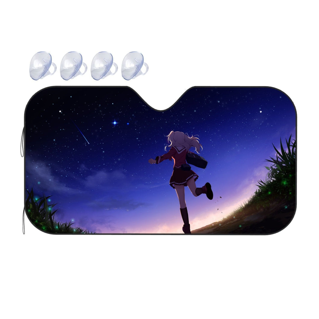 Nao Tomori Running  Car Sunshade