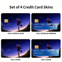 Load image into Gallery viewer, Nao Tomori Running  Credit Card Skins (4-in-1 Pack)
