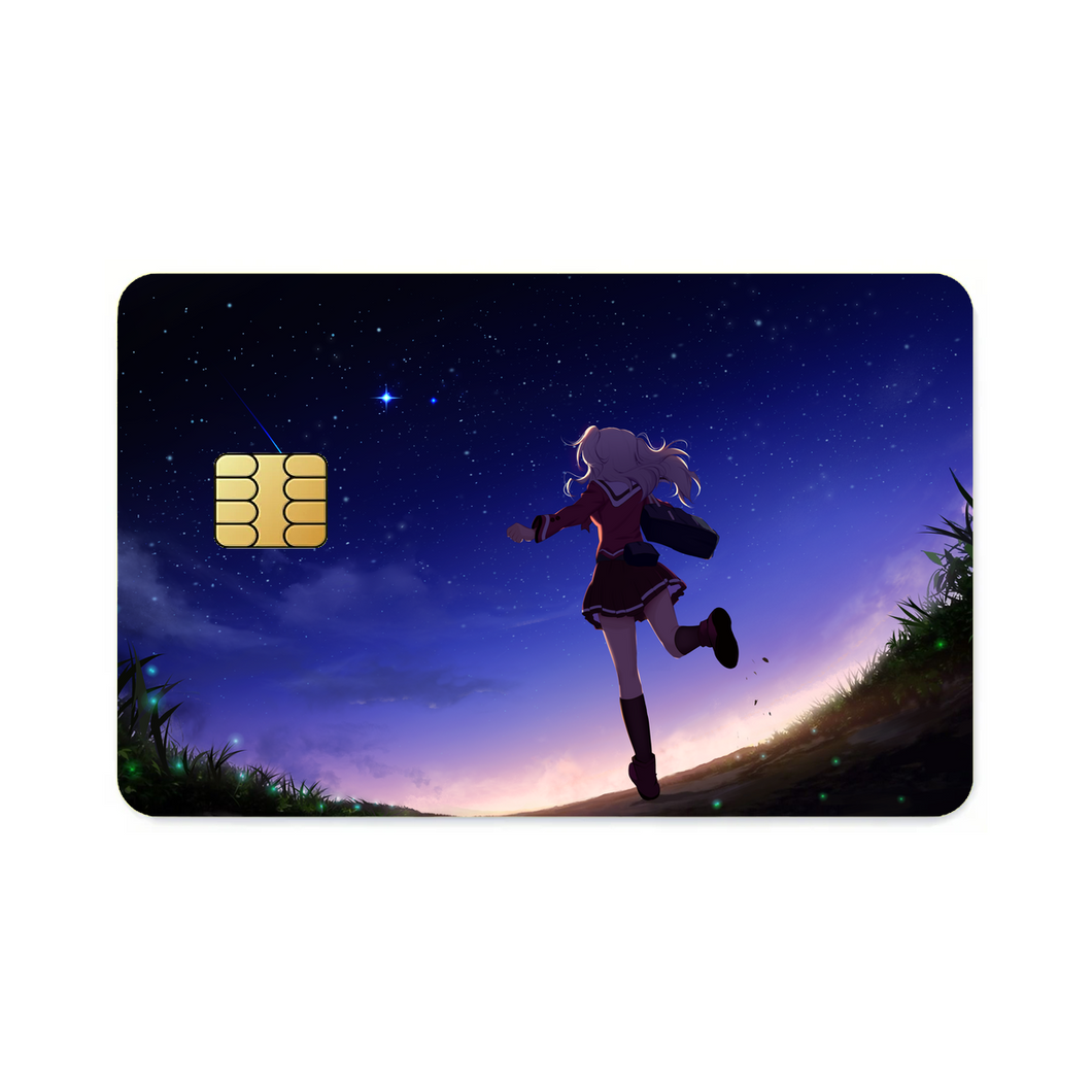 Nao Tomori Running  Credit Card Skins (4-in-1 Pack)
