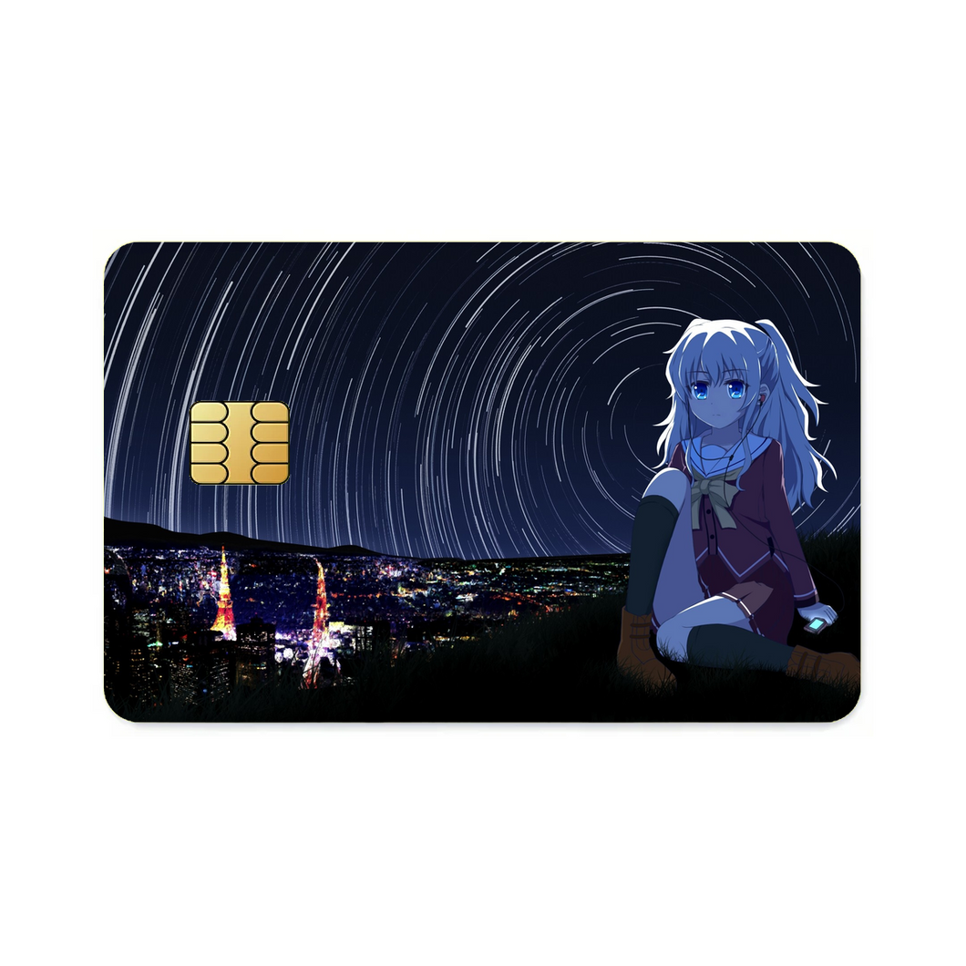 Nao Tomori sitting  Credit Card Skins (4-in-1 Pack)